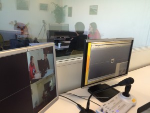 User testing at Usability Lab