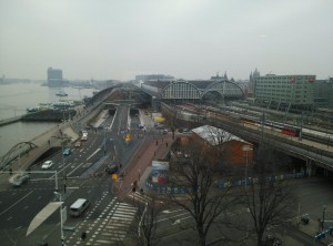 The view from "het havengebouw"